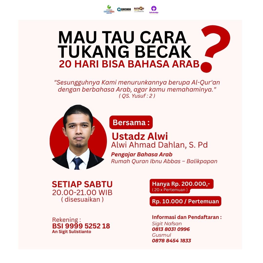 20 Hari Bisa Bahasa Arab